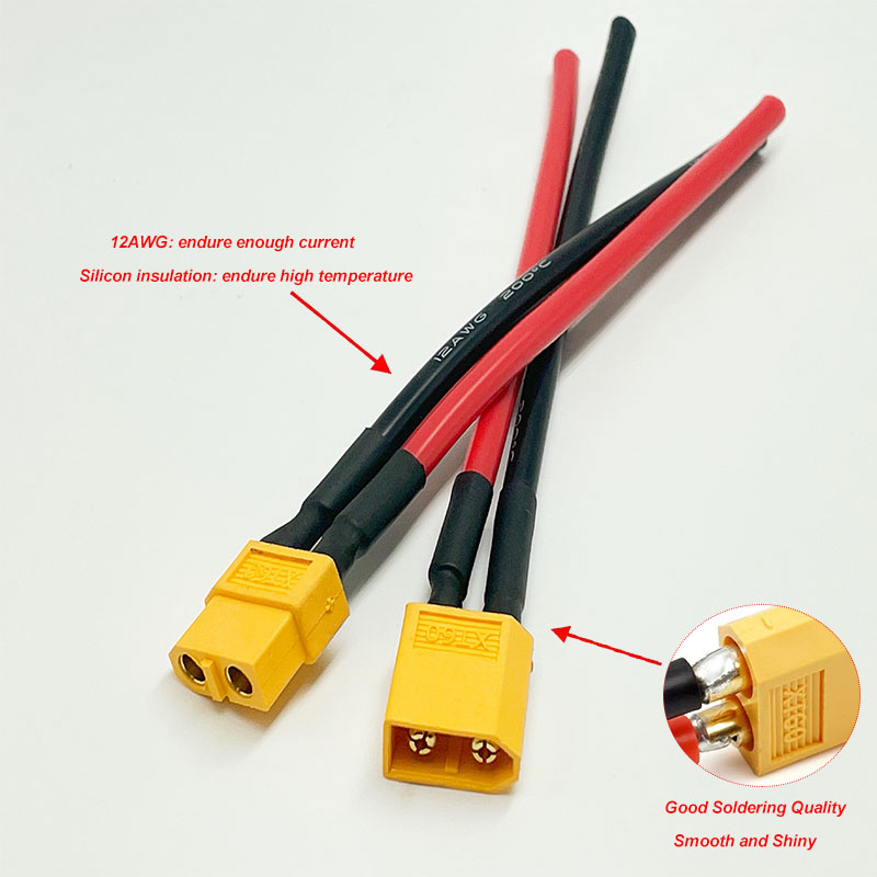 Konektor XT60 Betina dan Janta - Drone Battery Connector ulasan dan harga