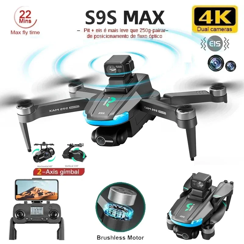Drone MINI S9S MAX Baru 4K 2 S - Drone Battery Box ulasan dan harga