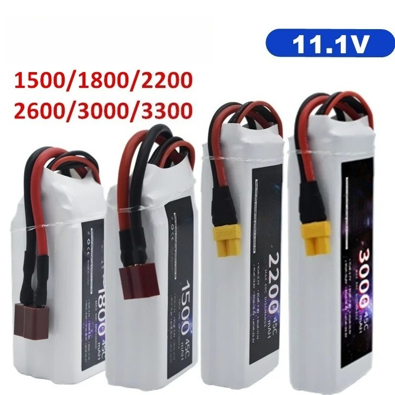 Baterai LiPo 3S 1500mah 1800mA - Drone Battery Connector ulasan dan harga